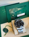 Rolex Submariner No-Date Black Dial on Oyster 124060 Complete 2021
