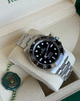 Rolex Submariner No-Date Black Dial on Oyster 124060 Complete 2021