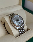 Rolex Day-Date 36 Mother-Of-Pearl Diamond Dial on President 118239 Service Papers and Box 2025