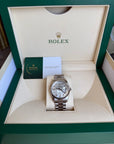 Rolex Day-Date 36 Mother-Of-Pearl Diamond Dial on President 118239 Service Papers and Box 2025