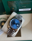 Rolex Datejust 41 Blue Roman Dial on Jubilee 126300 Complete 2022