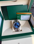 Rolex Datejust 41 Blue Roman Dial on Jubilee 126334 Complete 2020