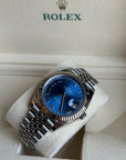 Rolex Datejust 41 Blue Roman Dial on Jubilee 126334 Complete 2020