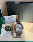 Rolex Datejust Silver Dial on Jubilee 116234 Complete 2016