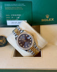 Rolex Datejust 31 Dark Grey Diamond Dial on Jubilee 278383 Complete 2023