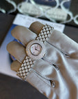 Rolex Cellini Orchid Mother of Pearl Dial on White Gold set with Diamonds 6221/9