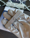 Rolex Cellini Orchid Mother of Pearl Dial on White Gold set with Diamonds 6221/9