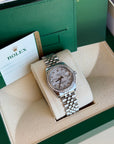 Rolex Datejust Meteorite Diamond Dial on Jubilee 178384RBR Complete 2015