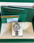 Rolex Datejust Meteorite Diamond Dial on Jubilee 178384RBR Complete 2015