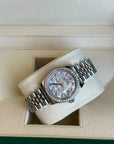 Rolex Datejust Meteorite Diamond Dial on Jubilee 178384RBR Complete 2015
