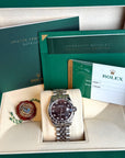 Rolex Datejust 31 Dark Mother of Pearl Diamond Dial on Jubilee 178344 Complete 2017