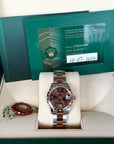 Rolex Datejust 31 Chocolate Diamond Roman Dial on Oyster 278341 Complete 2022