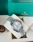 Rolex Datejust 31 Mother of Pearl Roman Diamond Dial on Jubilee 178344 Complete 2013