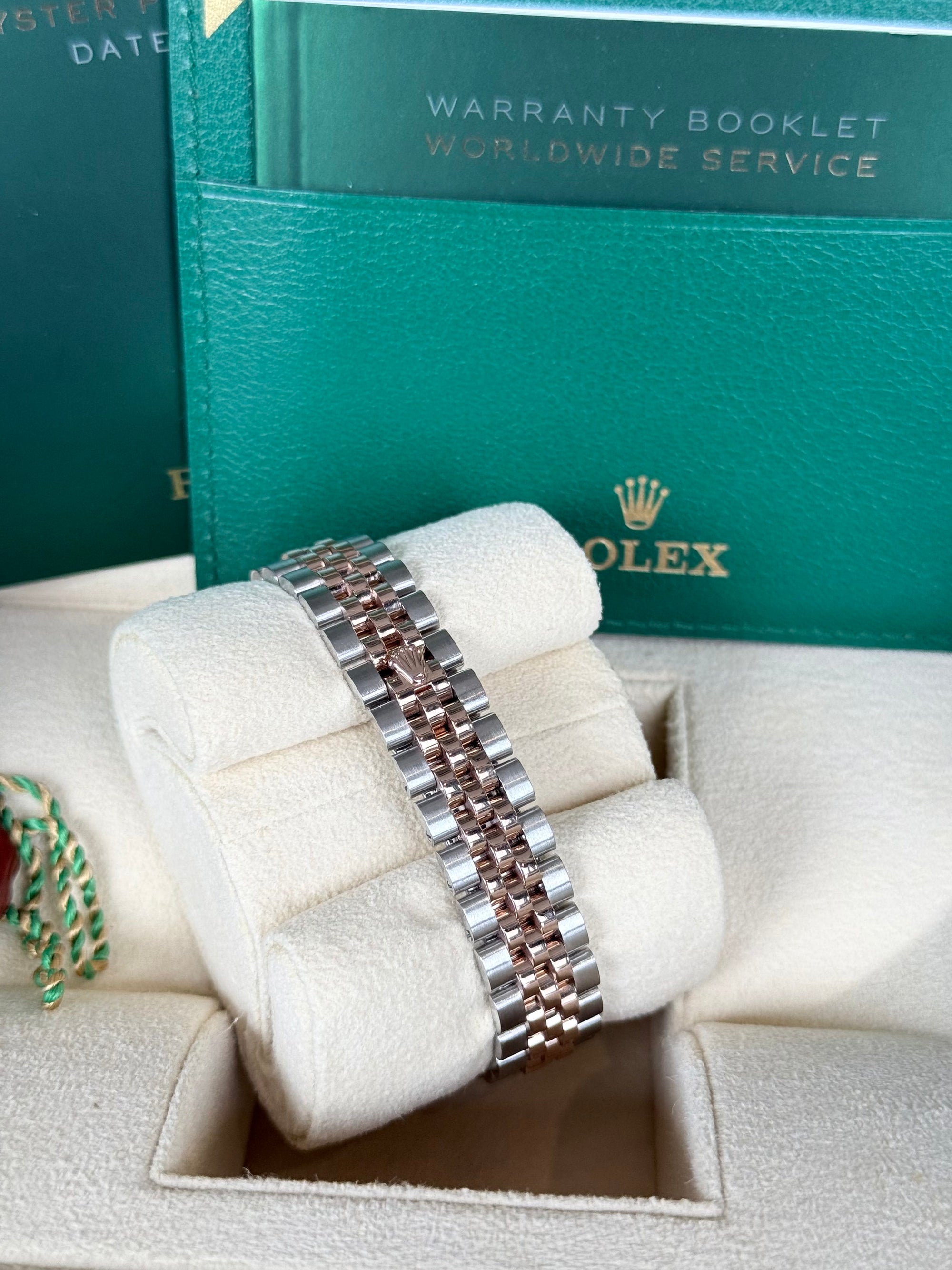 Rolex Datejust Lady Chocolate Roman Dial on Jubilee 279381 Complete 2018