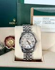 Rolex Datejust Mother of Pearl Diamond Dial on Jubilee 178274 Complete 2000