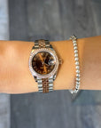 Rolex Datejust Lady Chocolate Roman Dial on Jubilee 279381 Complete 2018