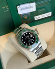 Rolex Submariner Black Dial on Oyster 126610LV Complete 2023