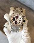 Audemars Piguet Royal Oak Offshore Chronograph Silver Dial on Bracelet 26170ST.OO.1000ST.01 Complete 2012
