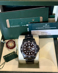 Rolex GMT-Master II PVD Black Dial on Oyster 116710LN Complete Open Date