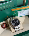 Rolex Datejust 41 Dark Rhodium Index Dial on Oyster 126334 Complete 2018