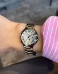 Cartier Ballon Bleu White Dial on Bracelet W2BB0002 Complete 2020
