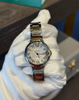 Cartier Ballon Bleu White Dial on Bracelet W2BB0002 Complete 2020
