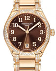 Patek Philippe Twenty-4 Brown Sunburst Dial on Bracelet 7300/1200R-001 Complete 2021