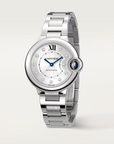 Cartier Ballon Bleu 33mm Silver Dial on Stainless Steel W4BB0021 Complete 2023