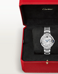 Cartier Ballon Bleu 33mm Silver Dial on Stainless Steel W4BB0021 Complete 2023
