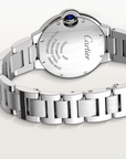 Cartier Ballon Bleu 33mm Silver Dial on Stainless Steel W4BB0021 Complete 2023