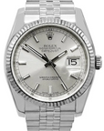 Rolex Datejust Silver Dial on Jubilee 116234 Complete 2016