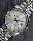 Rolex Datejust Silver Dial on Jubilee 116234 Complete 2016