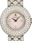 Rolex Cellini Orchid Mother of Pearl Dial on White Gold set with Diamonds 6221/9