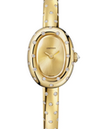 Cartier Baignoire Mini Model Champagne Dial on Yellow Gold Diamond WJBA0064 Complete
