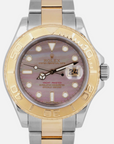 Rolex Yacht Master Dark Mother Of Pearl Dial on Oyster 16623 Card 2009