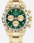 Rolex Daytona Green Dial on Yellow Gold 126508-0008 Complete 2026