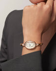 Cartier Baignoire Silver Roman Dial on WJBA0041 Complete Open Date