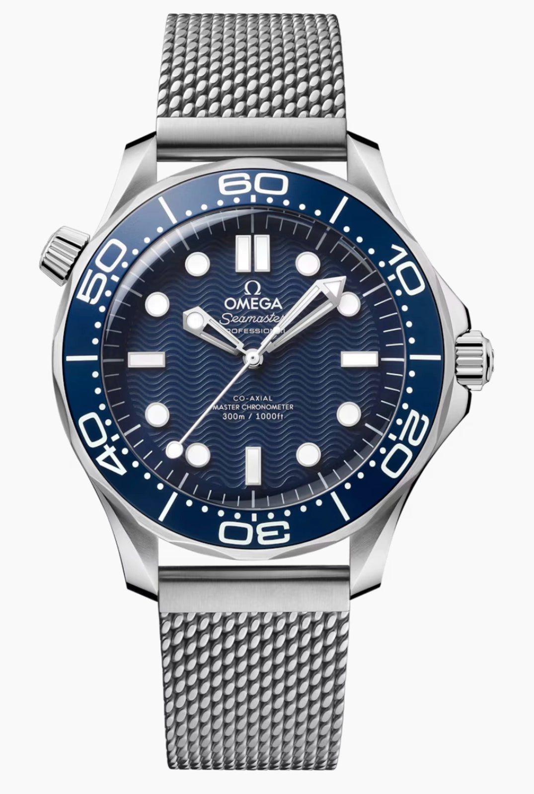 Omega Seamaster Diver 300M Blue Dial on SS 21030422003002 Complete 2026