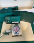 Rolex Oyster Perpetual 36 Candy Pink Index Dial on Oyster 126000 Complete 2021