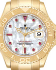 Rolex Yacht Master Mother Of Pearl Dial on Oyster 16628