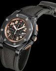 Audemars Piguet Royal Oak Offshore Arabic Numerals, Baton Indexes Dial on Two-Piece Strap 26378IO.OO.A001KE.01 Complete 2012