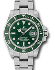 Rolex Submariner Hulk Green Dial on Oyster 116610LV Complete 2016