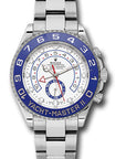 Rolex Yacht-Master II Matt White Dial on Oyster 116680 Complete 2020