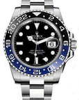 Rolex GMT-Master II 'Batman' Black Dial on Oyster 116710BLNR Complete 2018