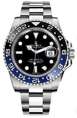 Rolex GMT-Master II 'Batman' Black Dial on Oyster 116710BLNR Complete 2017
