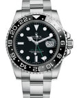 Rolex GMT-Master II Black Dial on Oyster 116710LN Complete 2010