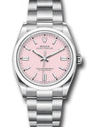 Rolex Oyster Perpetual 36 Candy Pink Index Dial on Oyster 126000 Card 2023