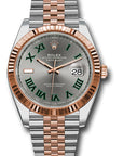 Rolex Datejust 41 Slate Gray Green Roman Dial on Jubilee 126331 Card 2024