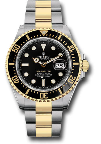 Rolex Sea-Dweller 43 Black Dial on Oyster 126603 Complete 2021