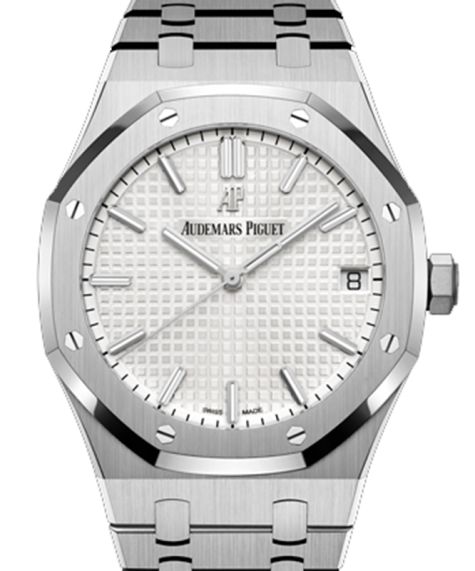 Audemars Piguet Royal Oak White Dial on Bracelet 15500ST.OO.1220ST.04 Card 2021